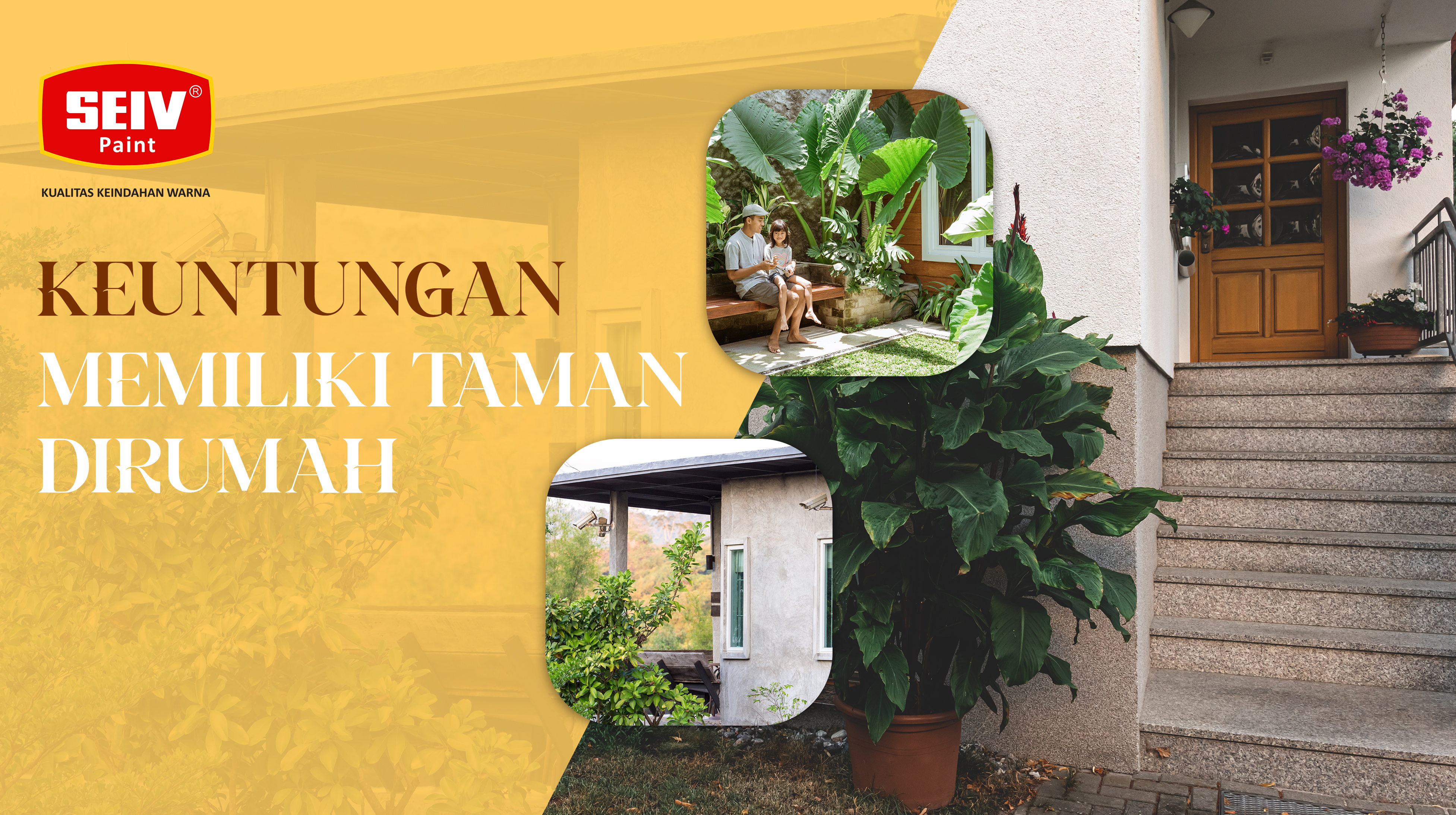 Keuntungan Memiliki Taman di Rumah