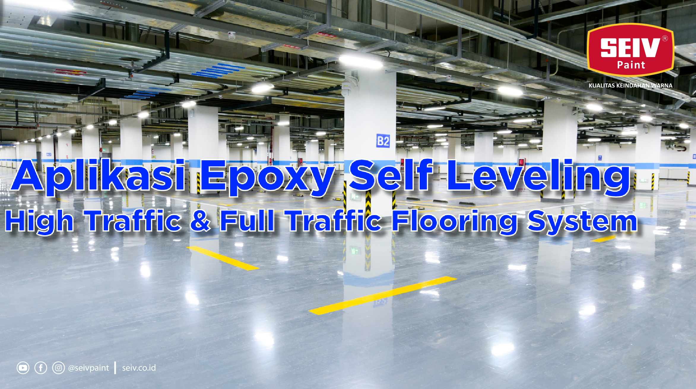 Lakukan Aplikasi Epoxy Self Leveling Pada Lantai Beton   