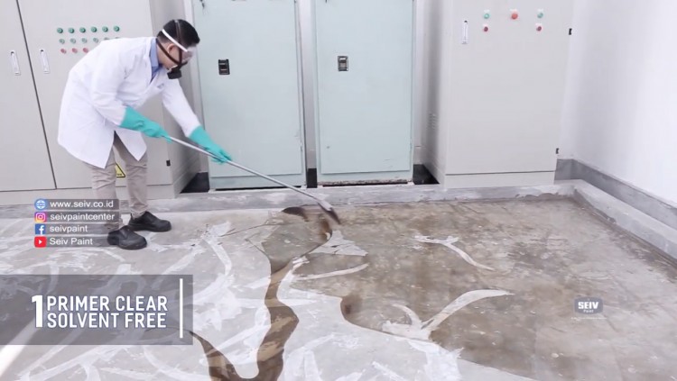 VIDEO APLIKATOR CAT EPOXY LANTAI PT. SEIV INDONESIA